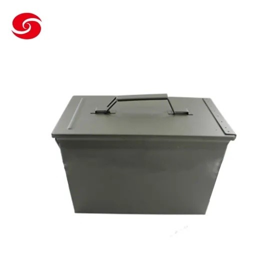 Green Army Standard M2a1 Gd1002 Wholesale Waterproof Military Aluminum Bullet Storage Tool Can