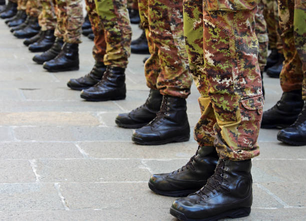 China Military boots supplier