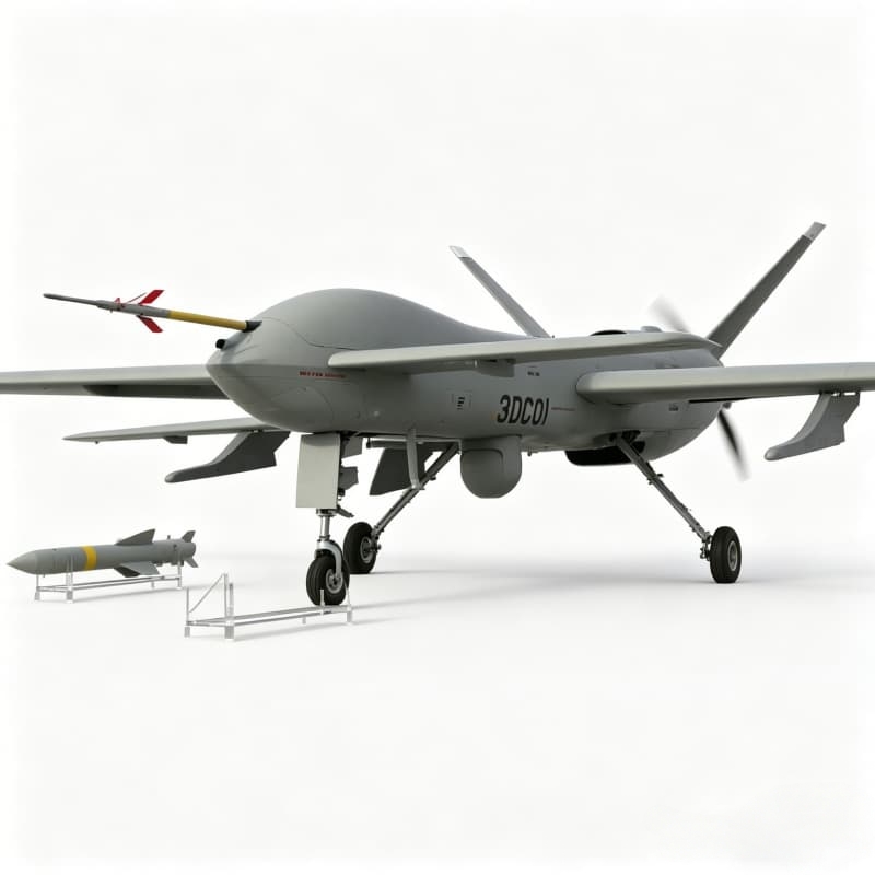 CH-3D combat drone low cost armed reconnaissance UAV short field takeoff