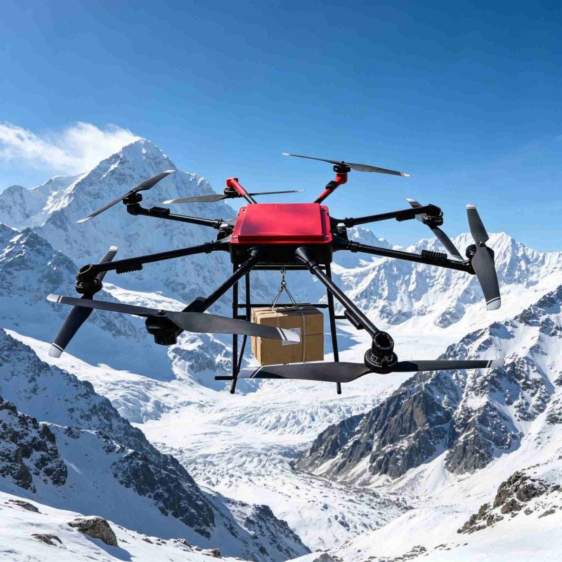 All-terrain transport unmanned drone All-terrain transport unmanned drone