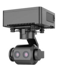 W055 micro dual-sensor gimbal camera